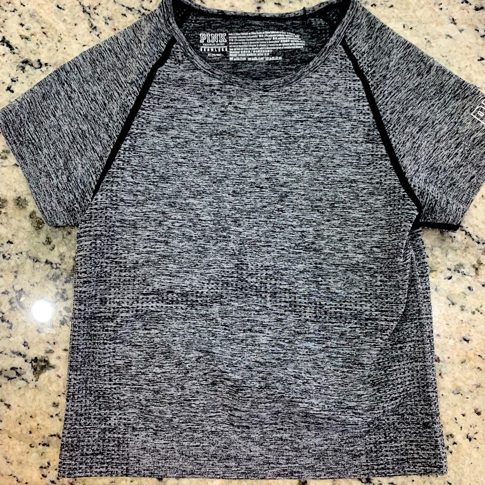 PINK seamless workout crop top. Never worn.